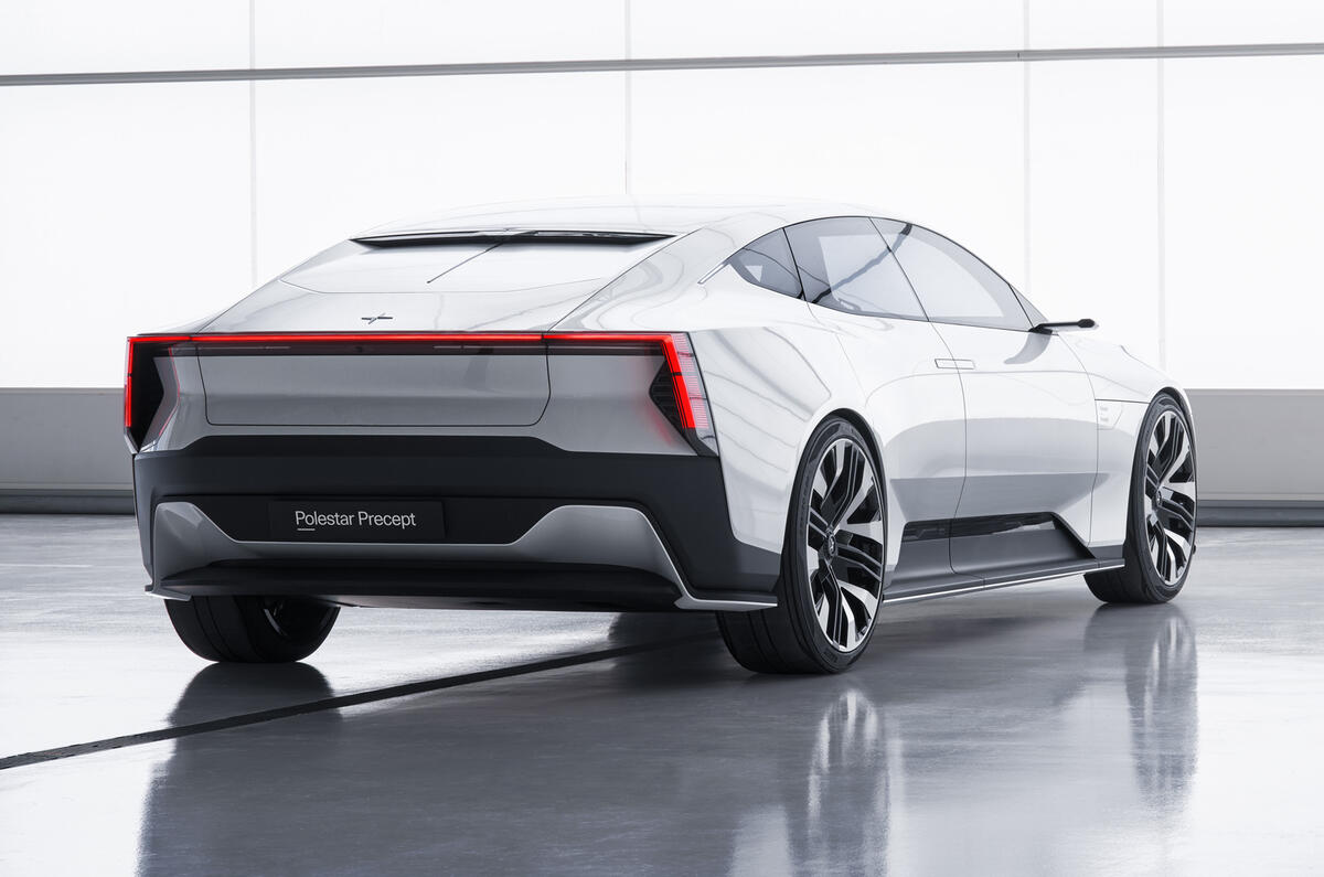 Polestar Precept new images released of sleek EV saloon Autocar