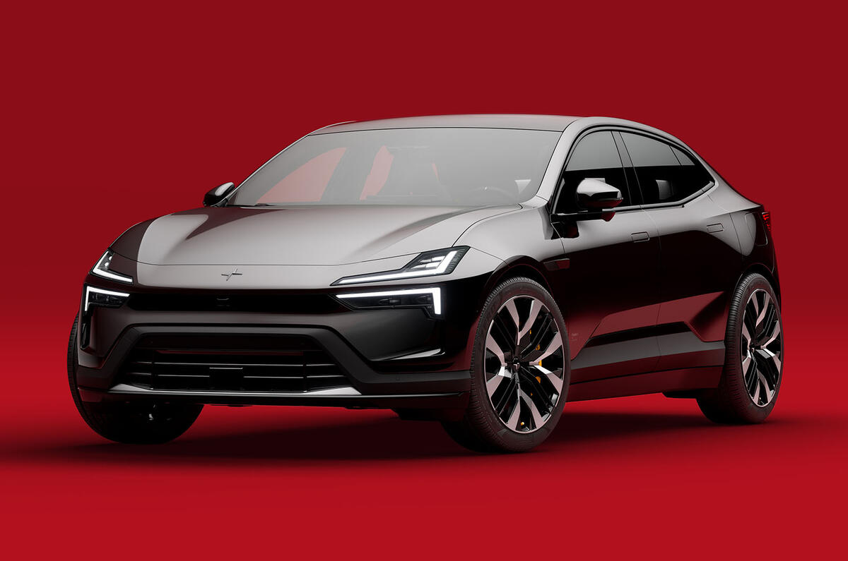 Polestar 4 front three quarter