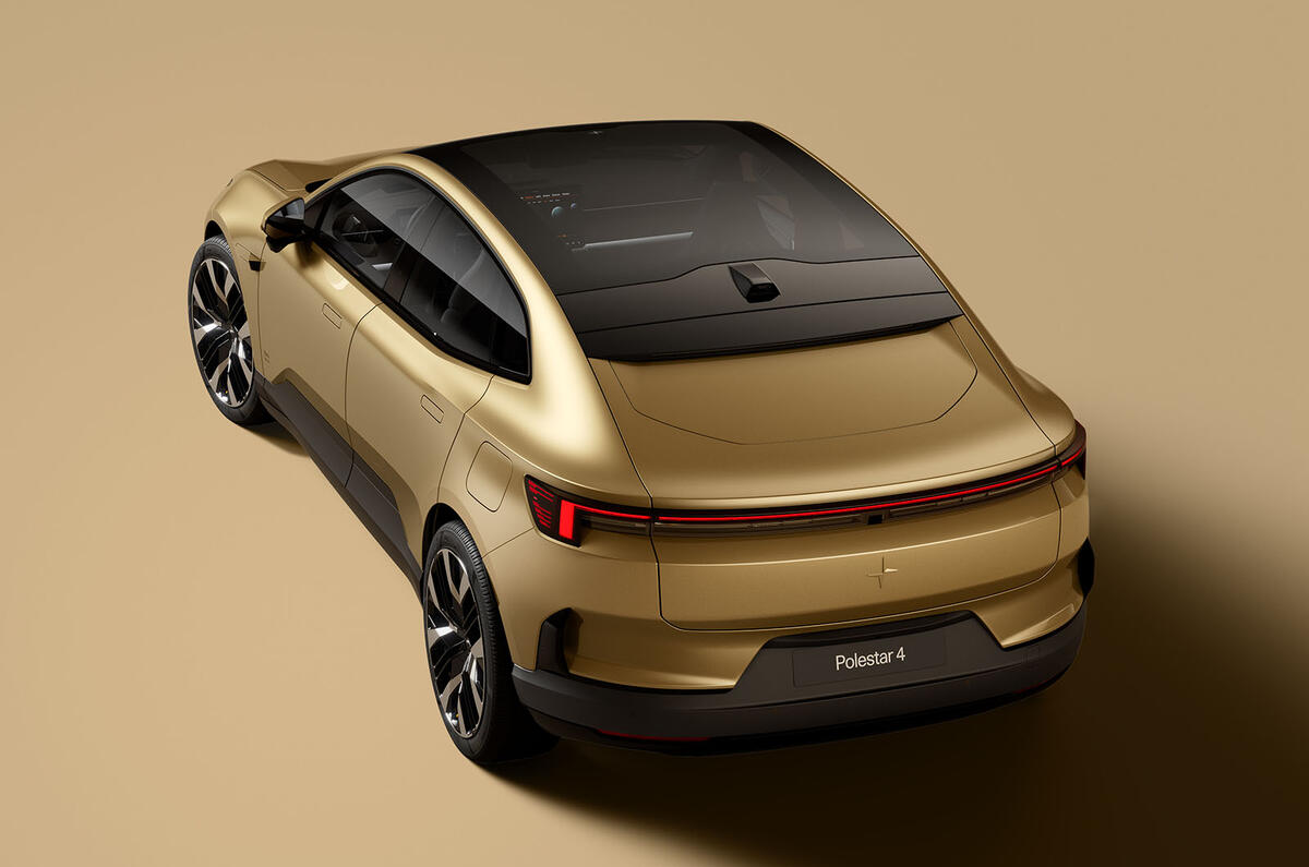 Polestar 4 rear three quarter