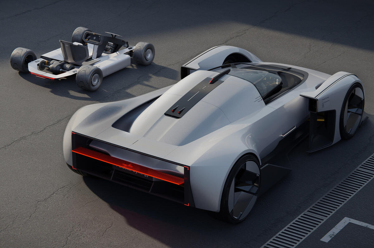 Задний привод концепта Polestar Synergy
