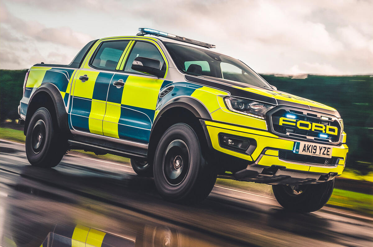 Ford Ranger Raptor To Be Trialled By Uk Police Forces Autocar