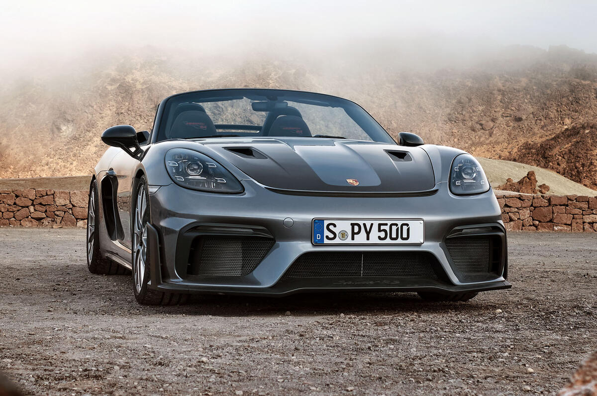 Porsche 718 Spyder GT4 RS 2023 front static