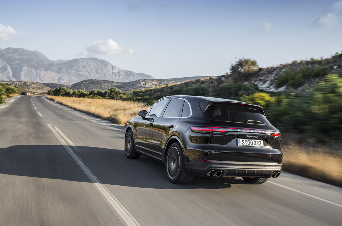 Porsche Cayenne S 2018 first drive Autocar