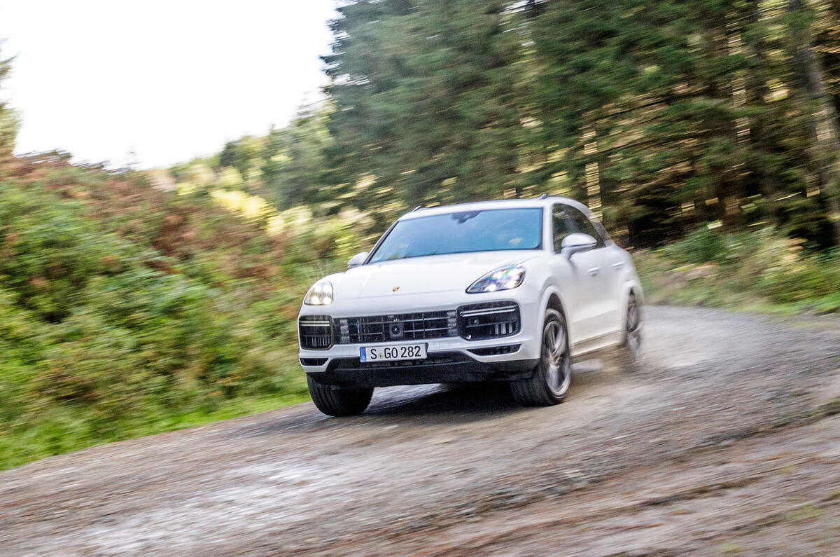 Porsche Cayenne Turbo 2018 first drive Autocar
