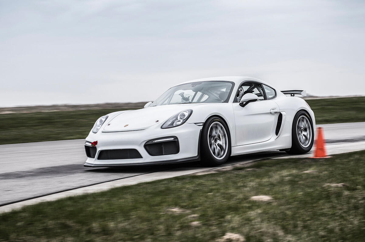 Porsche Cayman Gt4 Clubsport Behind The Wheel On Track Autocar