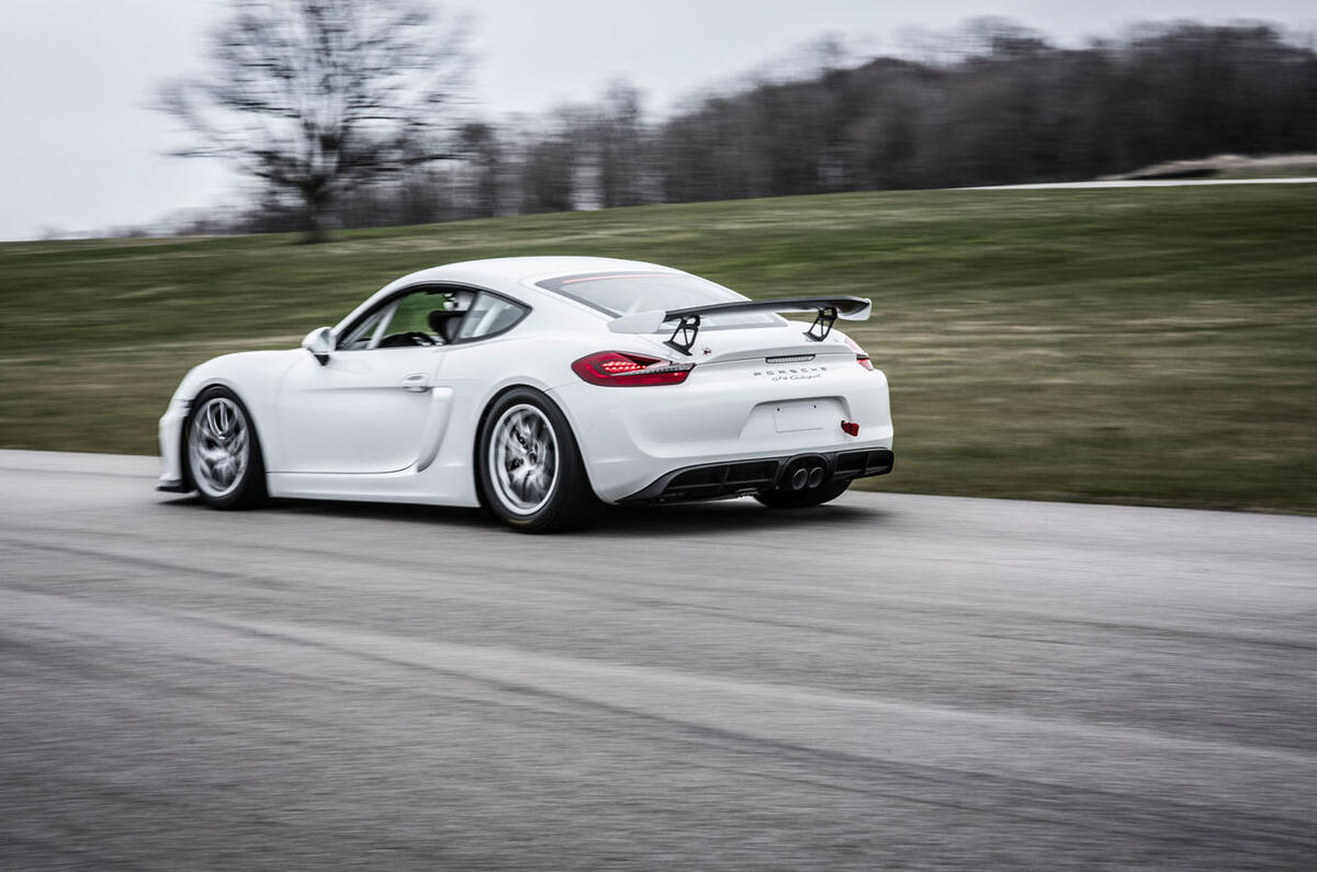Porsche Cayman Gt4 Clubsport Behind The Wheel On Track Autocar