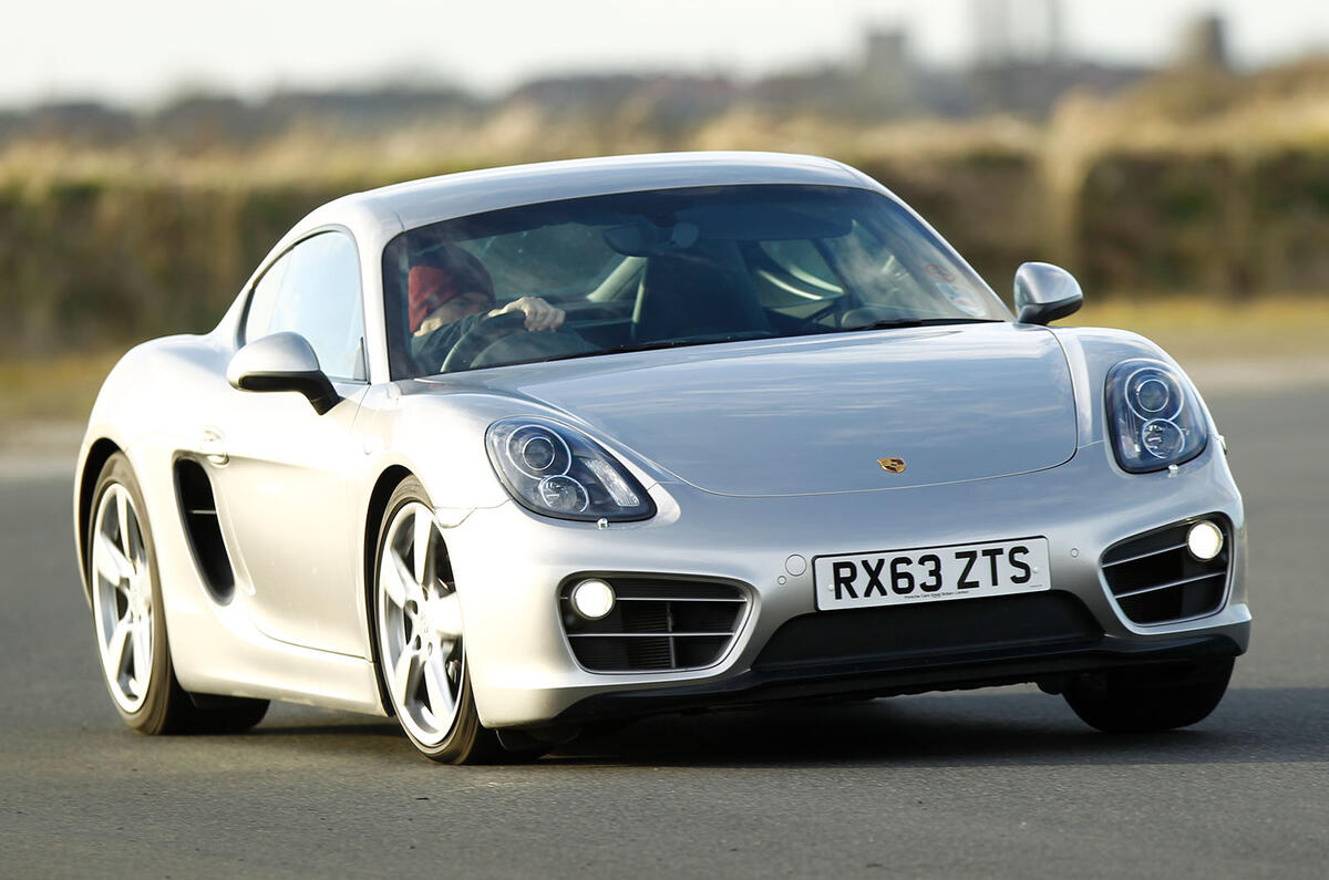 Porsche Cayman S 2014 front