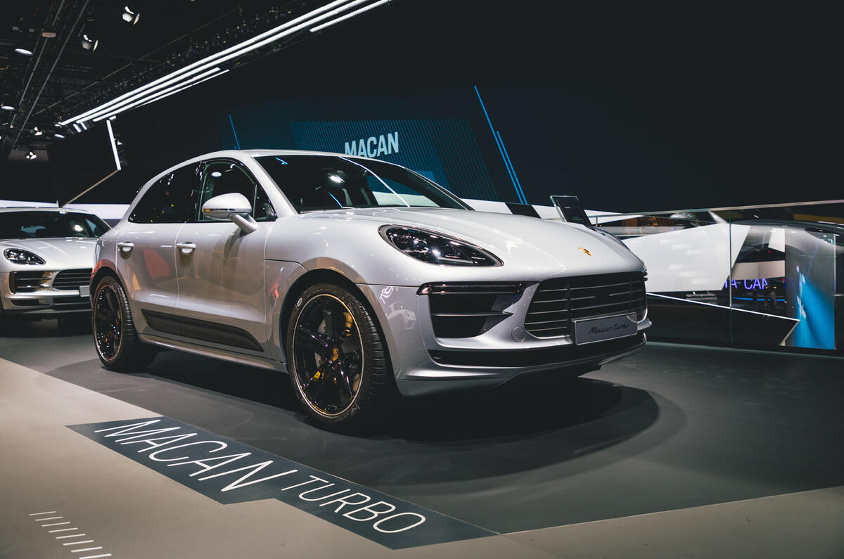 New 2019 Porsche Macan Turbo Touches Down In Frankfurt Autocar