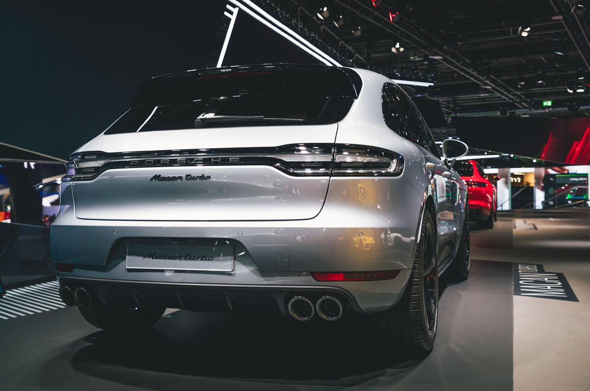 New 2019 Porsche Macan Turbo Touches Down In Frankfurt Autocar