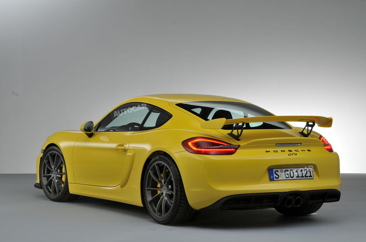 2015 Porsche Cayman Gt4 Unveiled