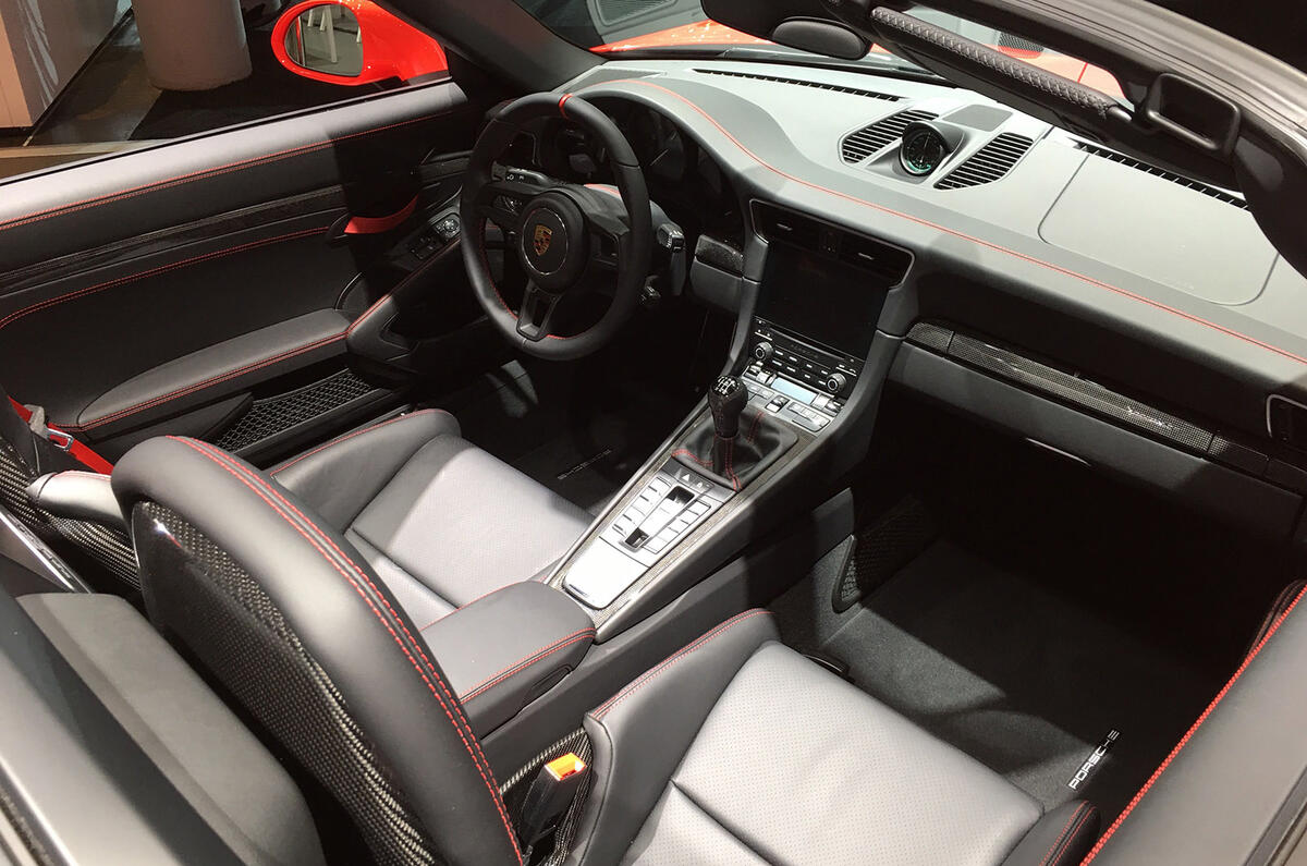 2019 Porsche 911 Speedster Uk Prices And Specs Revealed Autocar