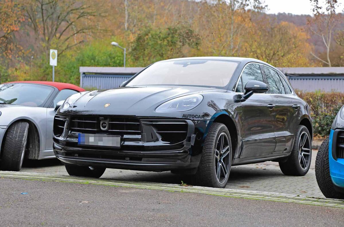 Porsche Macan facelift front 