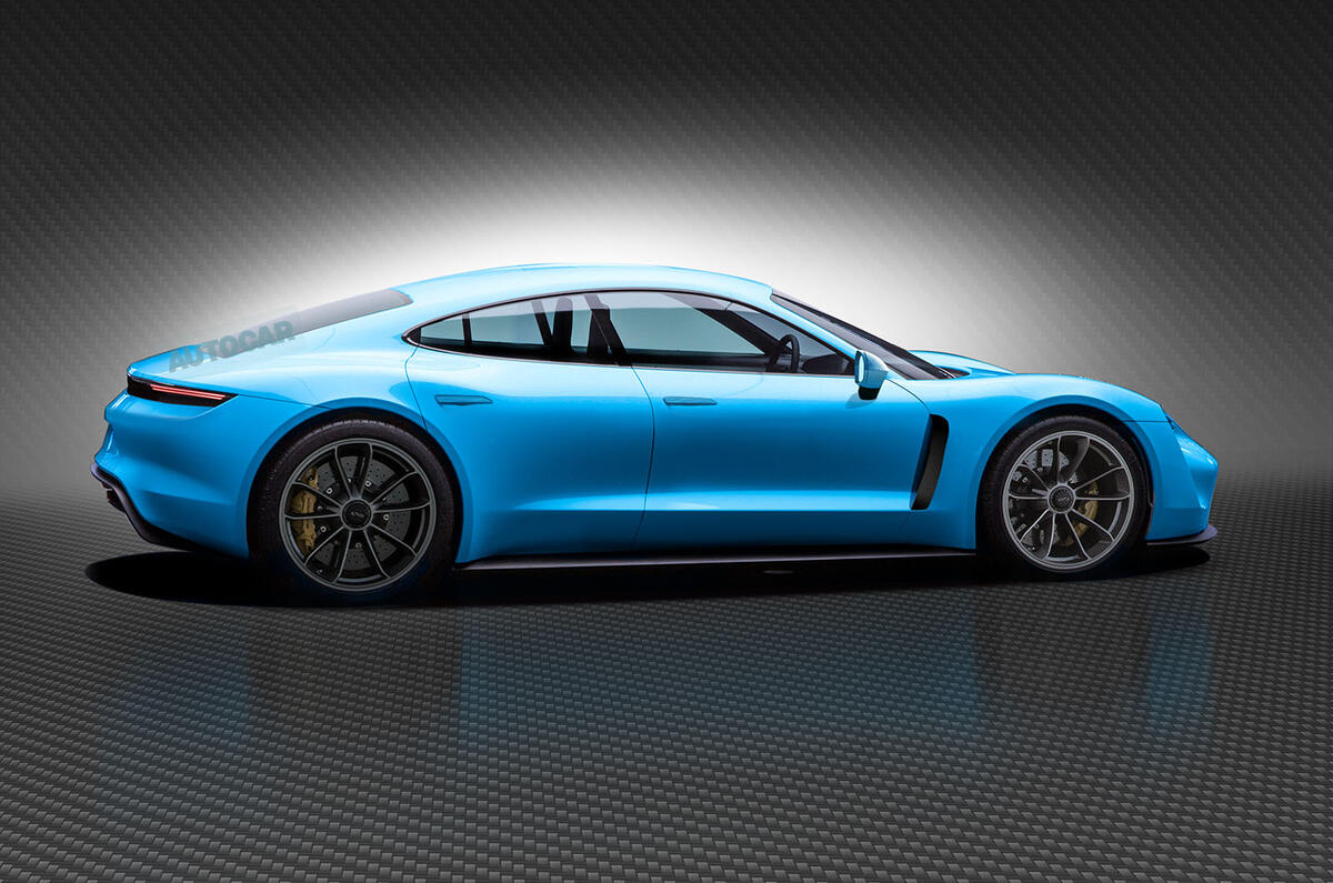 Porsche Mission E New Pictures Of Ev During Cold Weather Testing