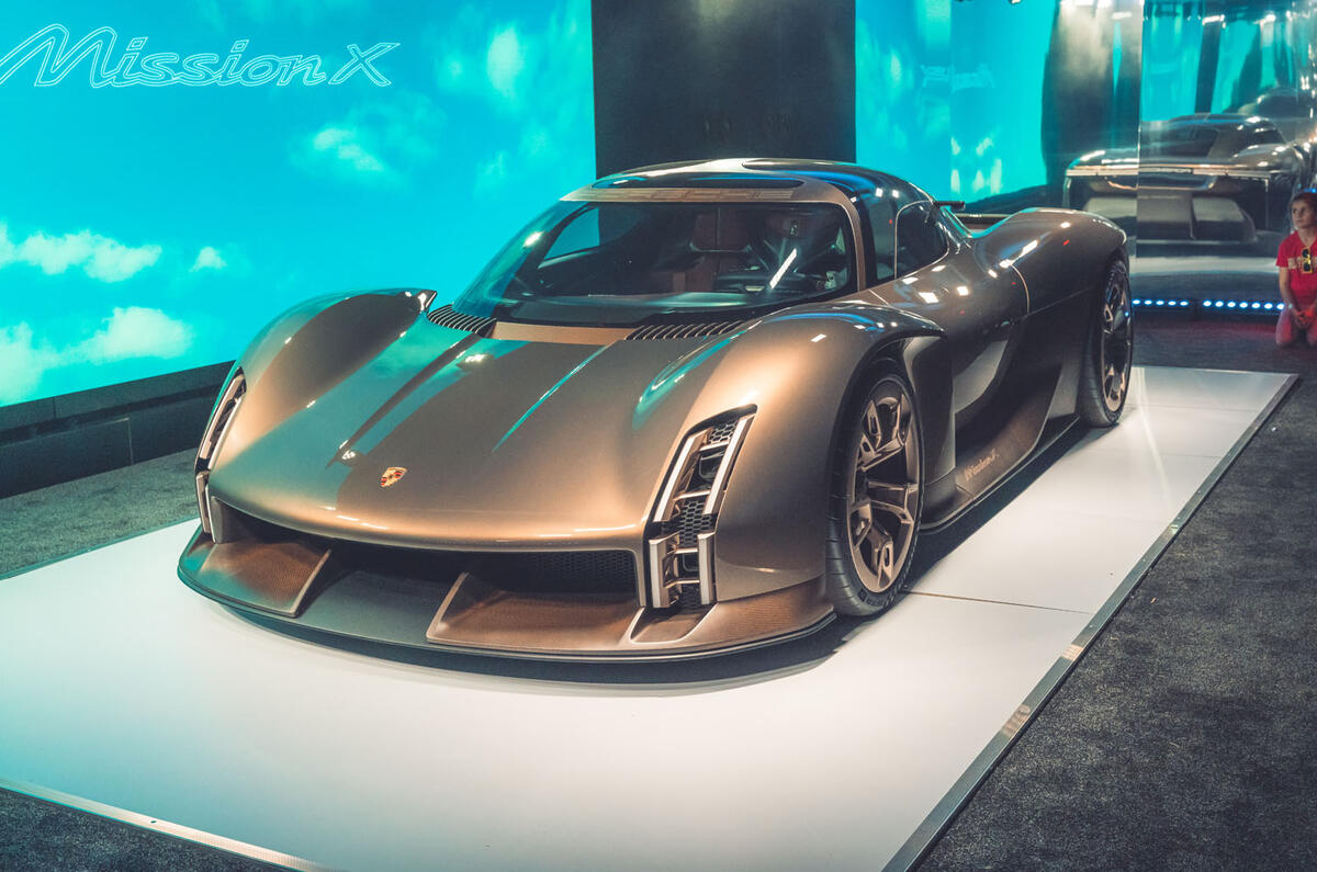 Porsche electric hybrid shop supercar