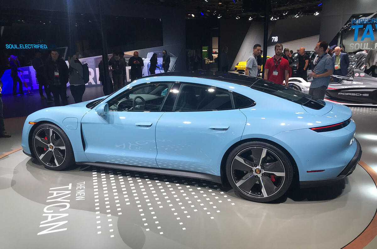 New Porsche Taycan 4s Unveiled With 83 000 Price Autocar