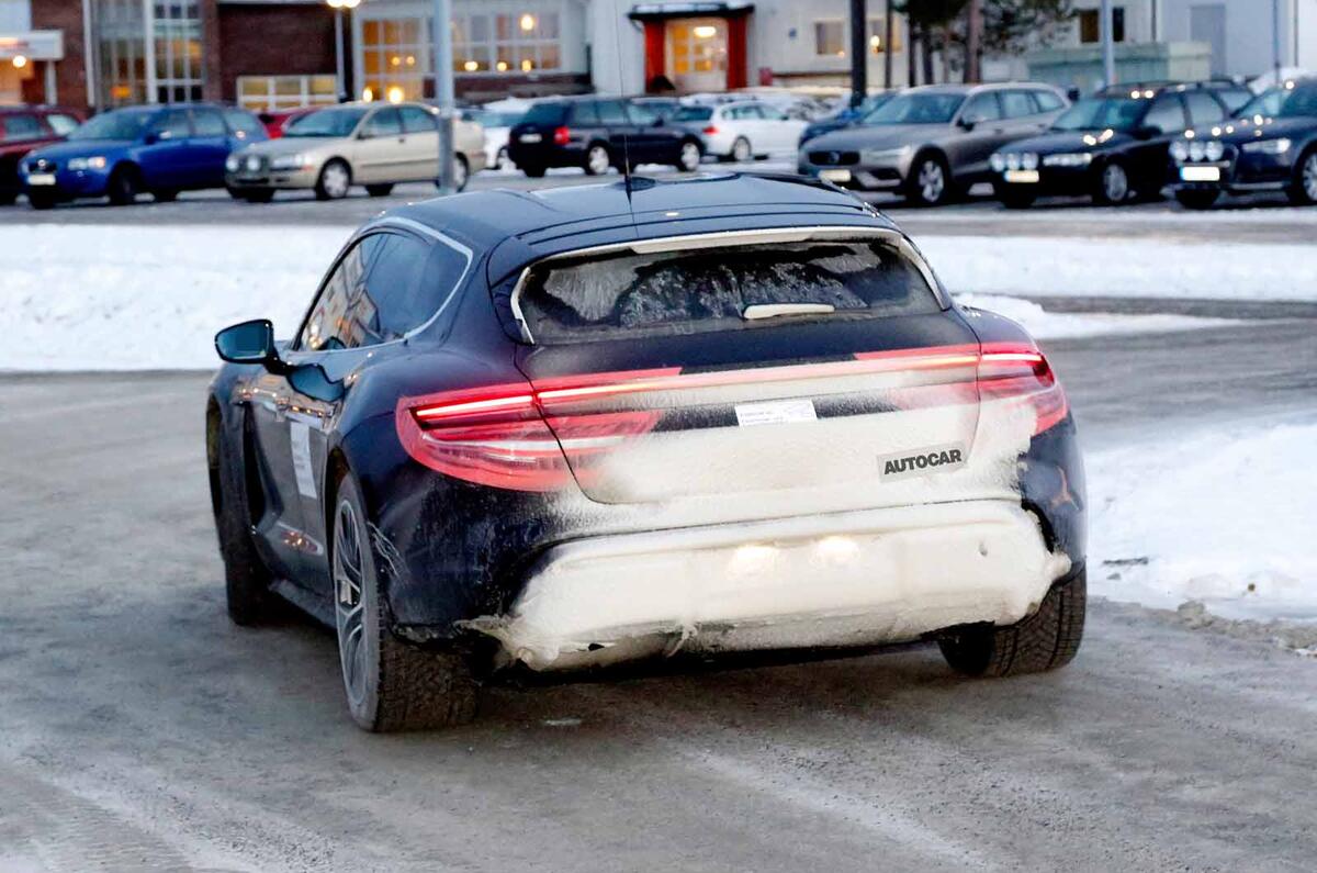 Porsche Taycan Cross Turismo rear