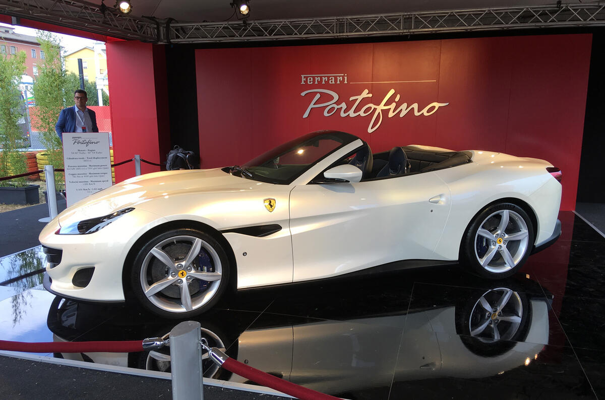 New Ferrari Portofino shown in public for first time | Autocar