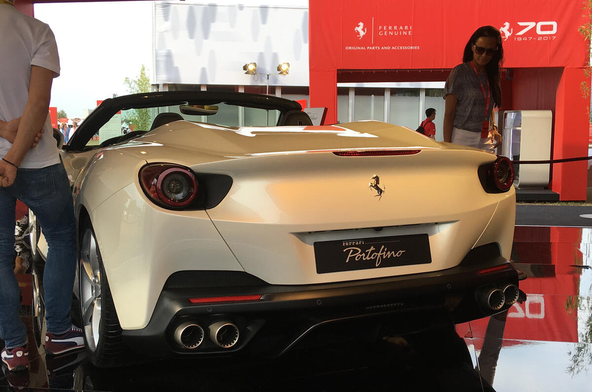 New Ferrari Portofino shown in public for first time | Autocar