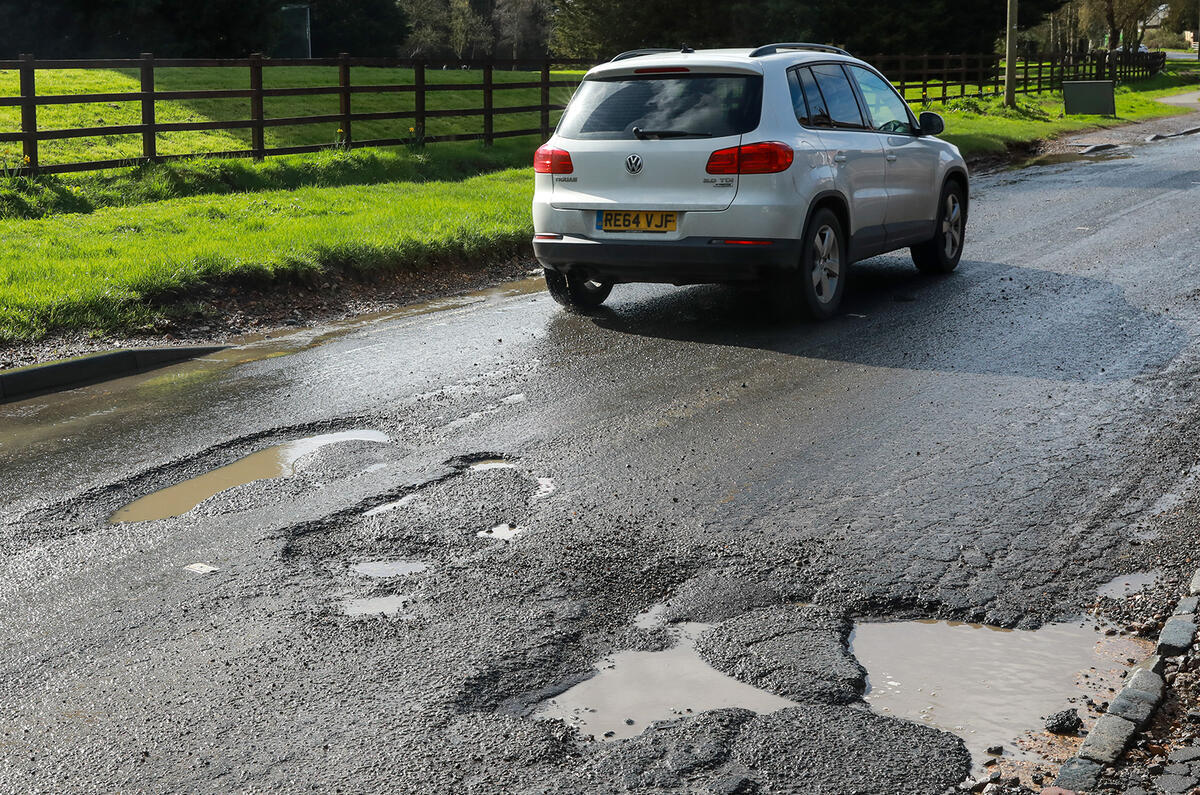 pothole getty images