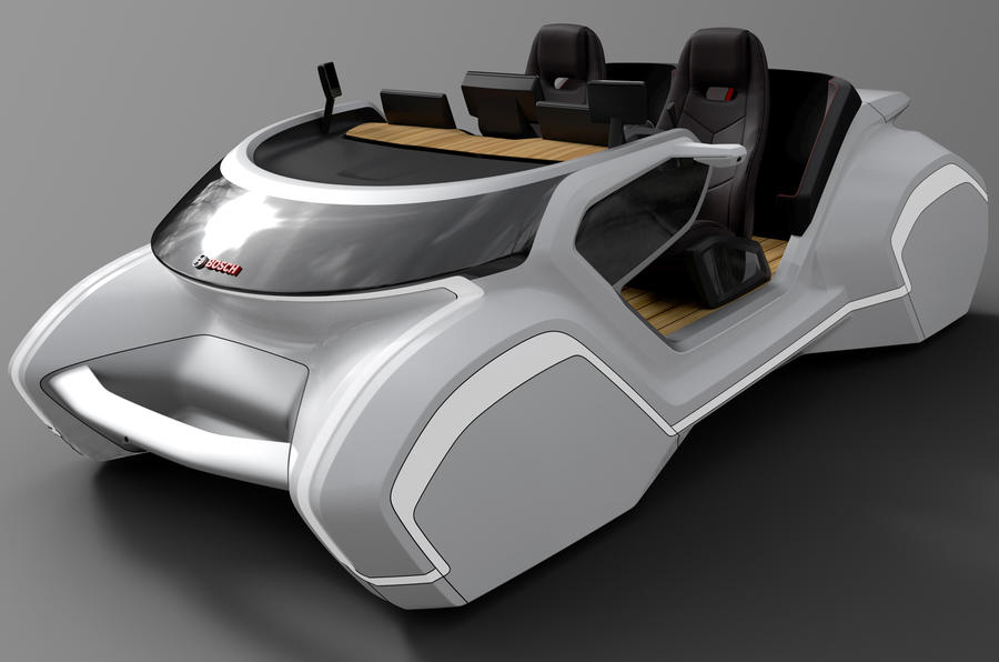 Bosch demonstrates car technology of the future with CES concept
