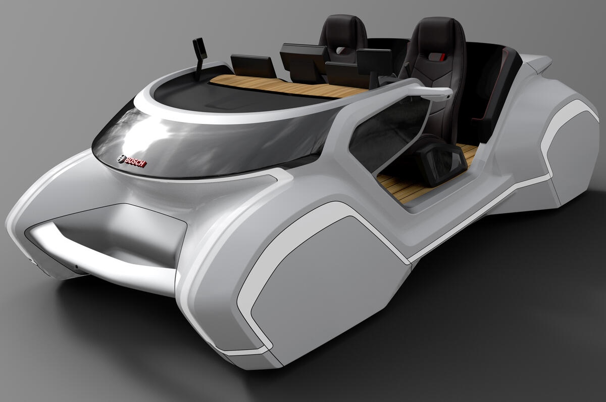 Bosch demonstrates car technology of the future with CES concept