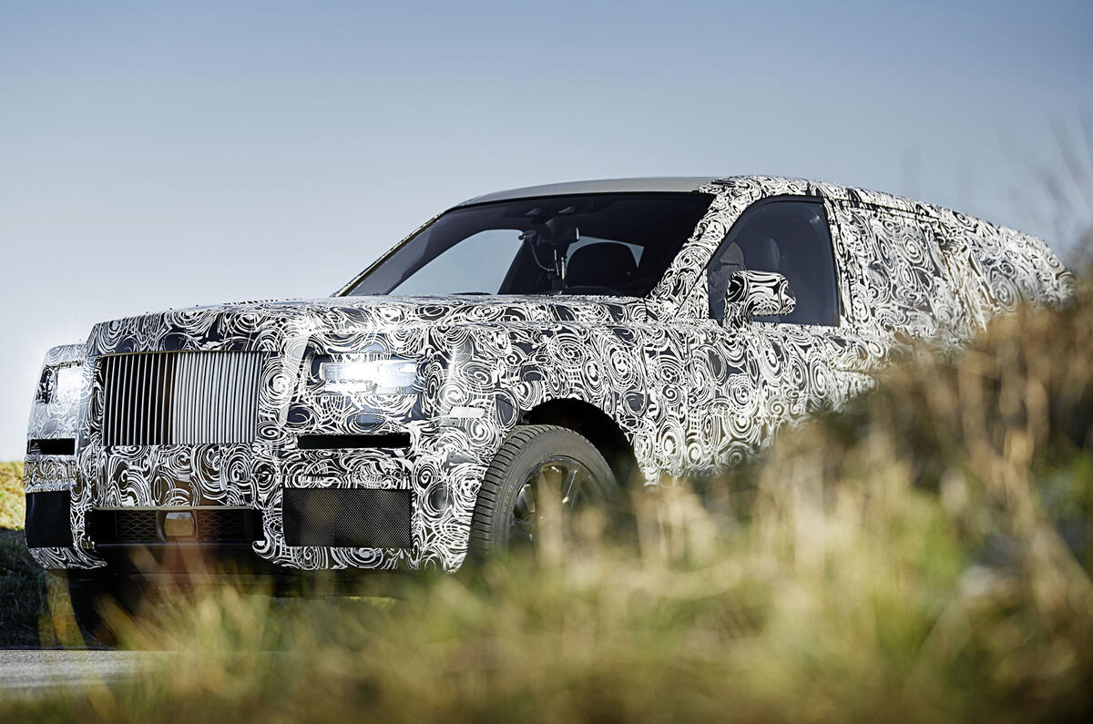 Rolls-Royce Cullinan SUV revealed in preview images