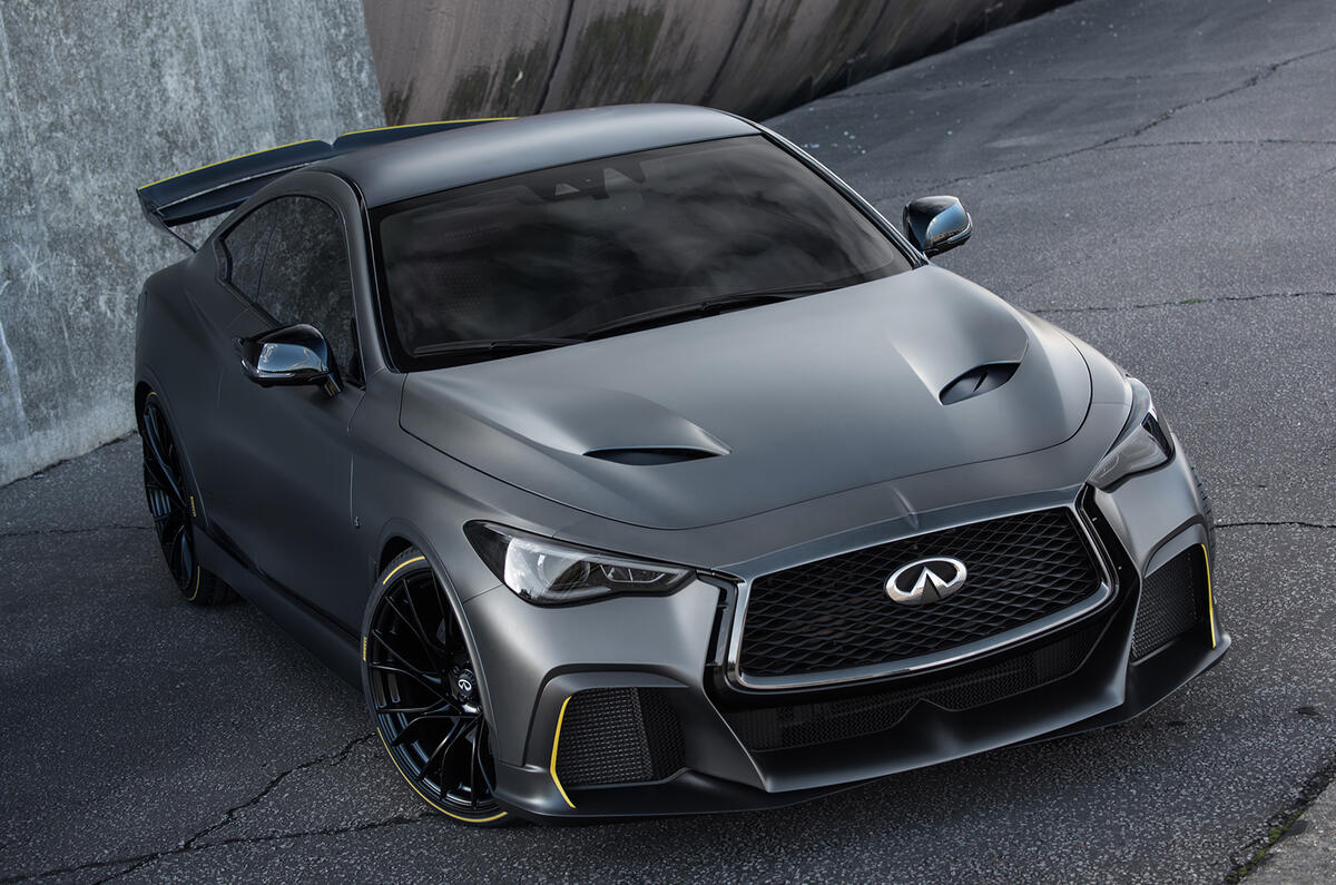 Infiniti Black S performance hybrid to be shown in Paris
