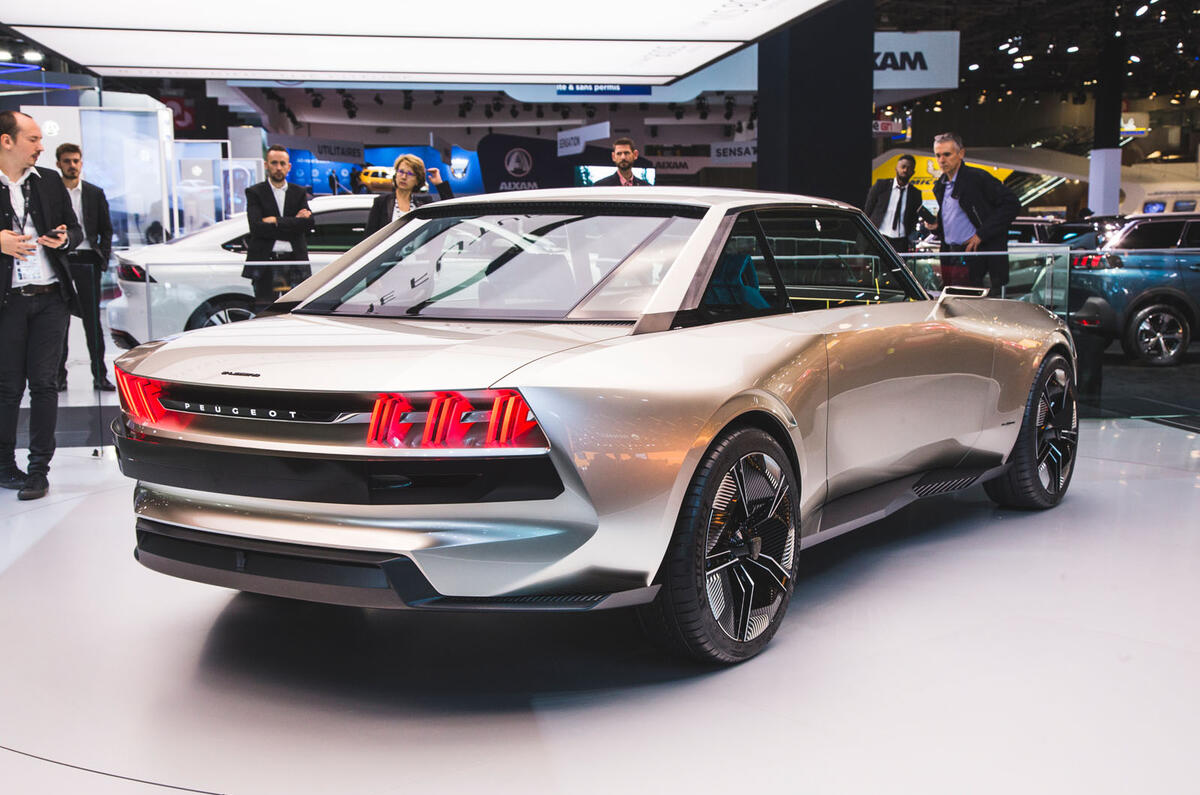 peugeot e legend concept shown at autocar peugeot e legend concept shown at autocar