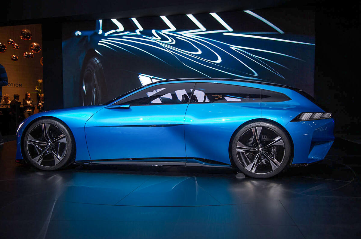 Striking Peugeot Instinct shooting brake concept revealed Autocar