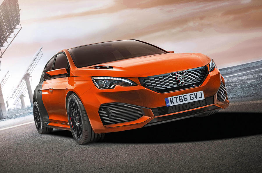 Peugeot 308 R hybrid hot hatch set to rival Ford Focus RS