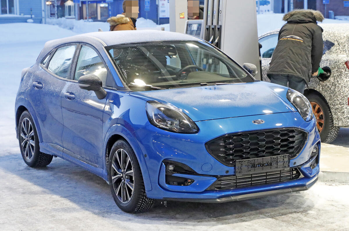 2020 Ford Puma ST prototype - front