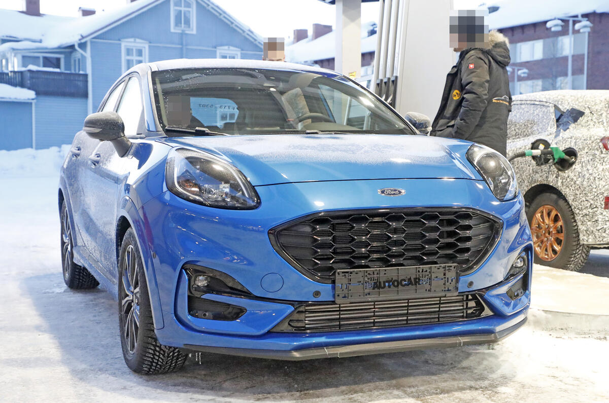 2020 Ford Puma ST prototype - front