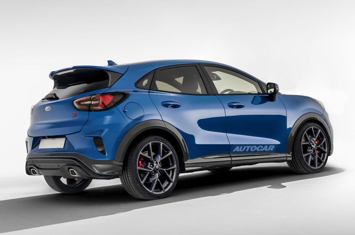 2020 Ford Puma St Hot Crossover Seen Without Disguise Autocar