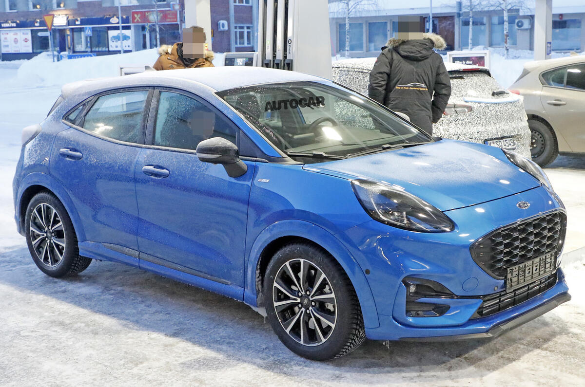 2020 Ford Puma ST prototype - front
