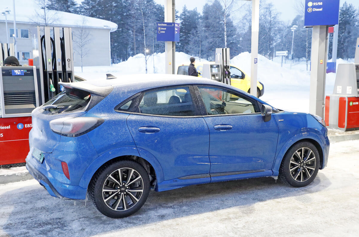 2020 Ford Puma ST prototype - rear