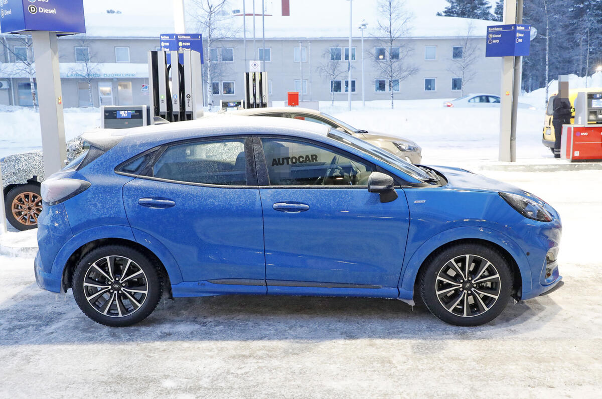 2020 Ford Puma ST prototype - side