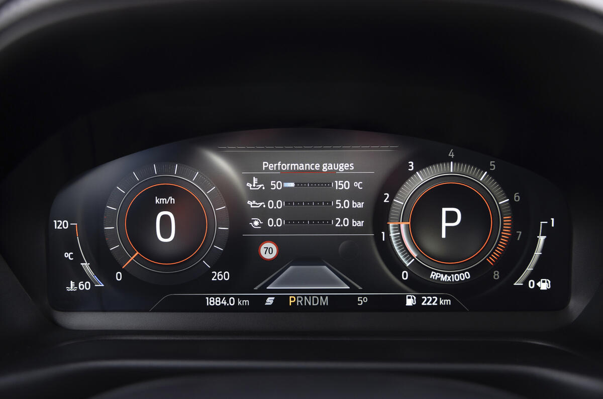 Puma ST Hybrid gauges