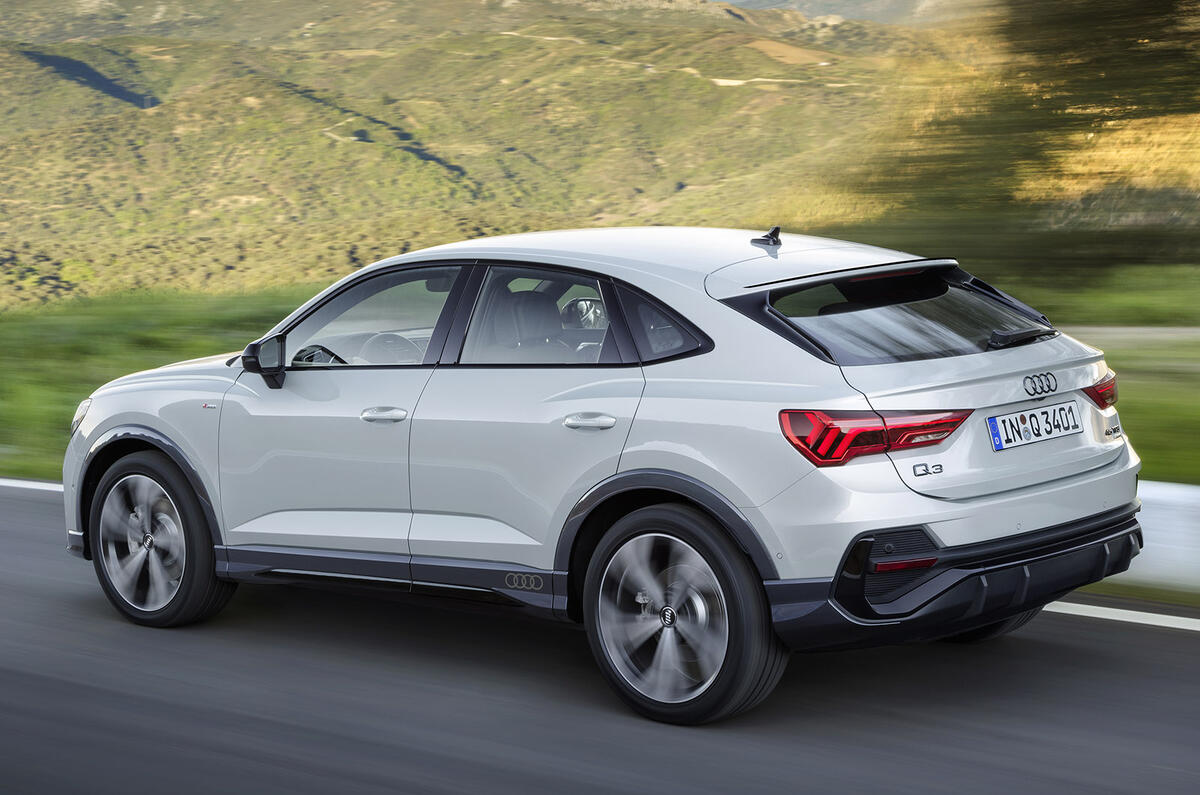 Audi Q3 Sportback revealed - rear