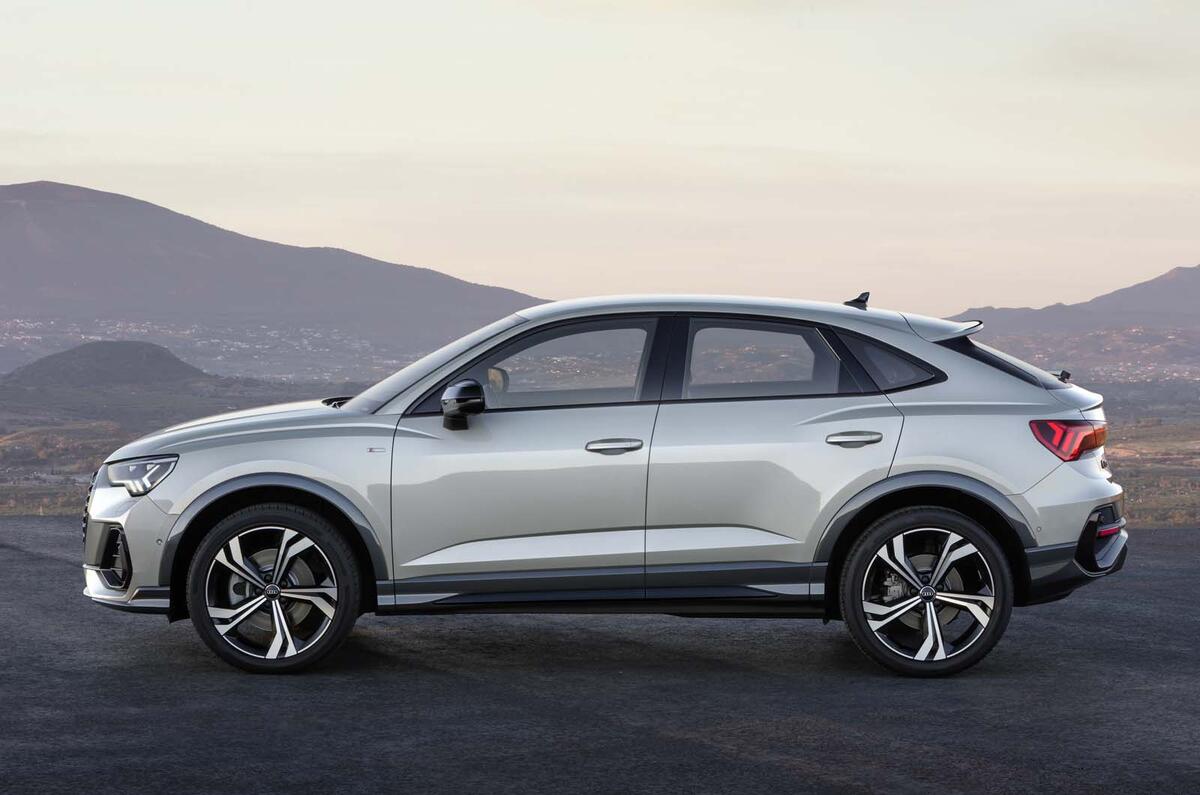 Audi Q3 Sportback revealed - side