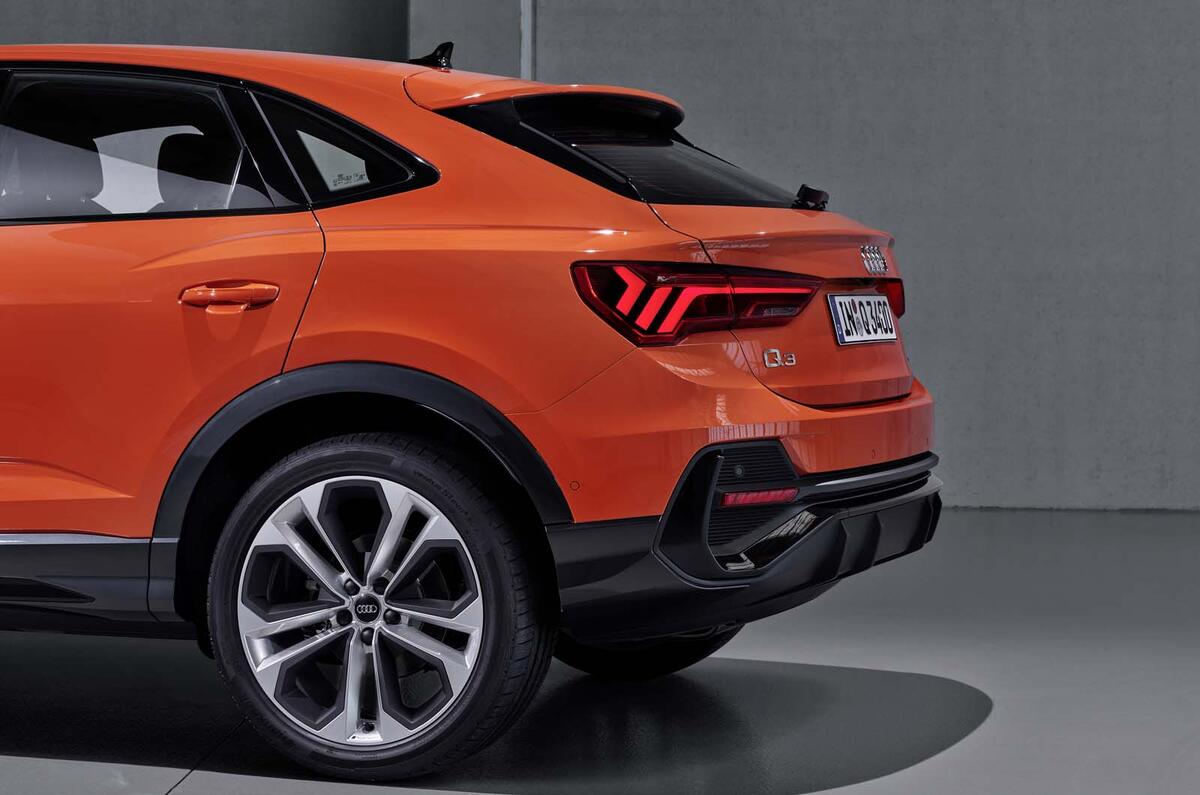 Audi Q3 Sportback revealed - rear