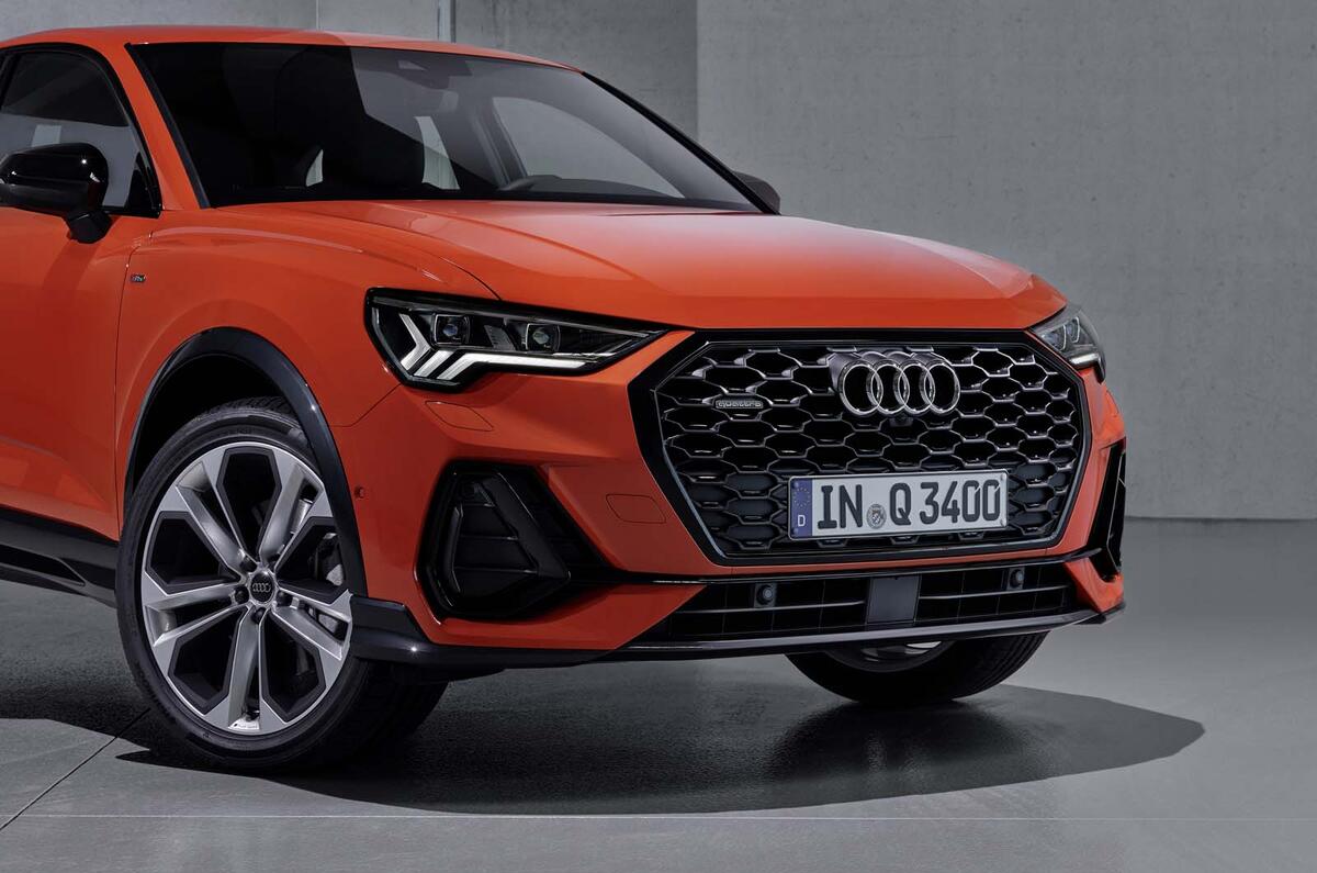 Audi Q3 Sportback revealed - grille