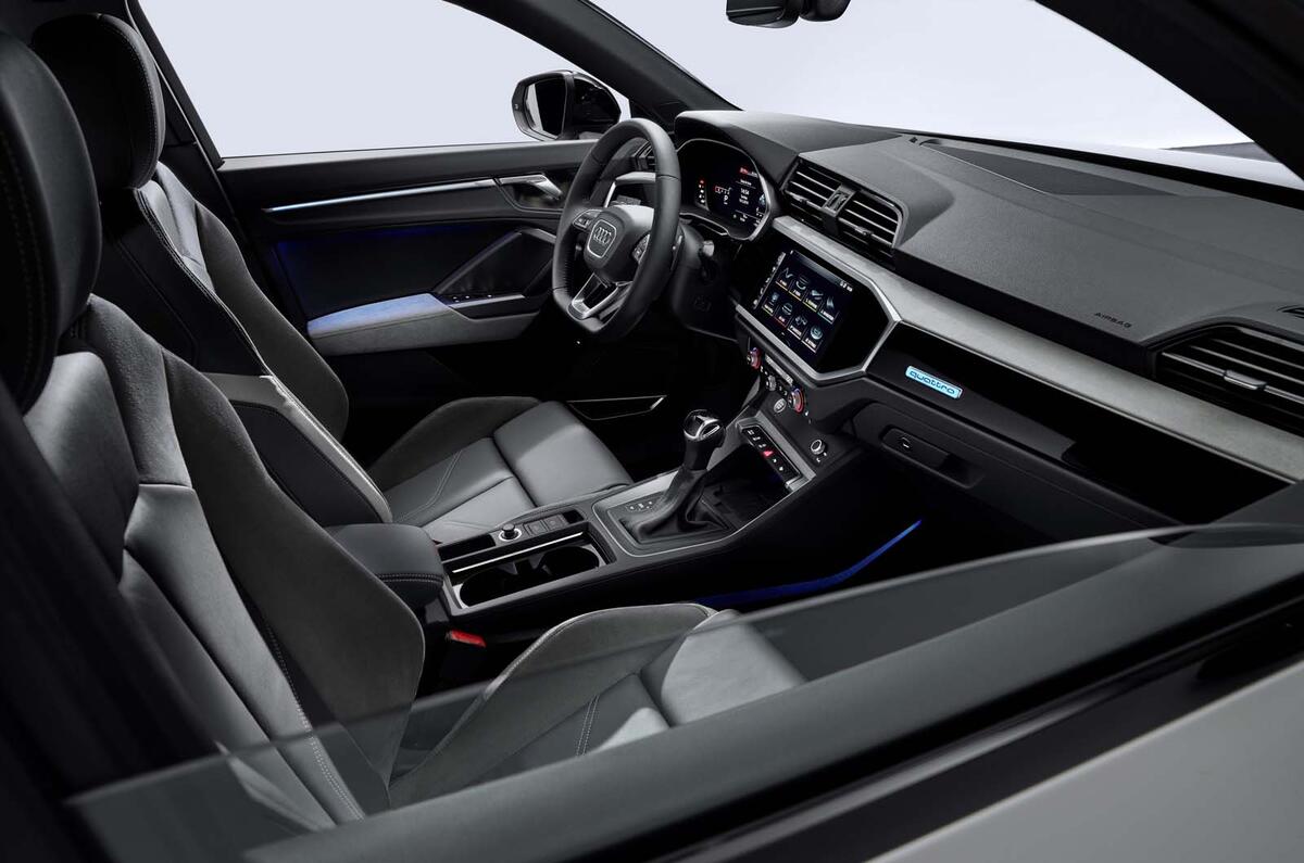 Audi Q3 Sportback revealed - interior