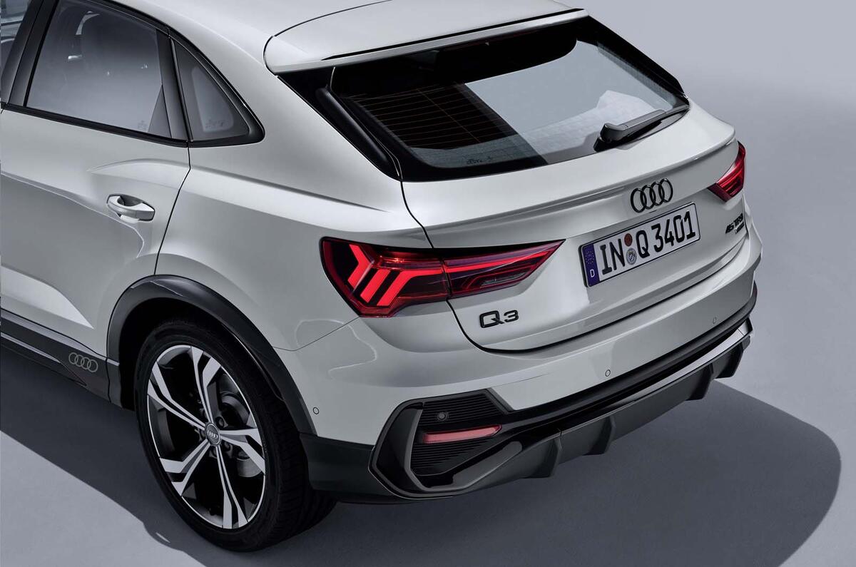 Audi Q3 Sportback revealed - rear