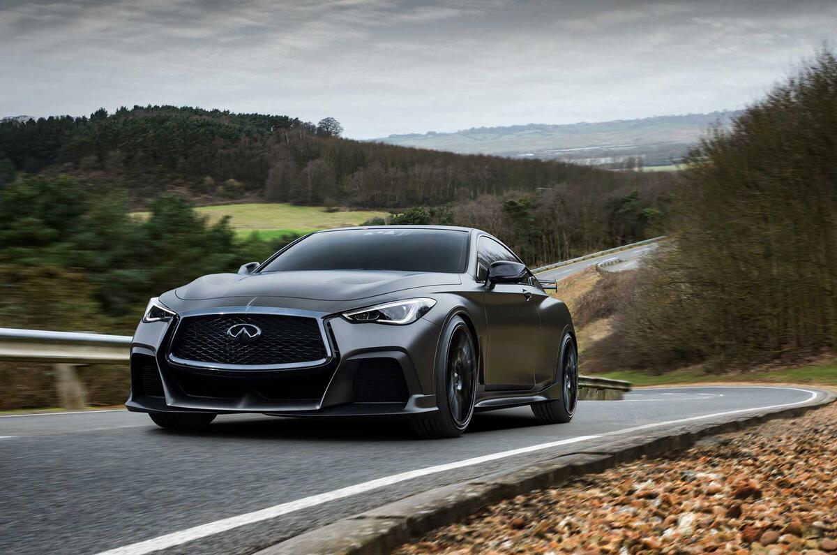 Infiniti q60 black s