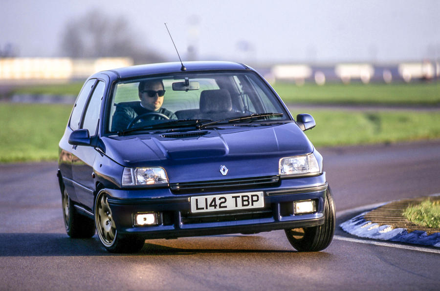 The Renault Clio Williams was launched in 1993 
