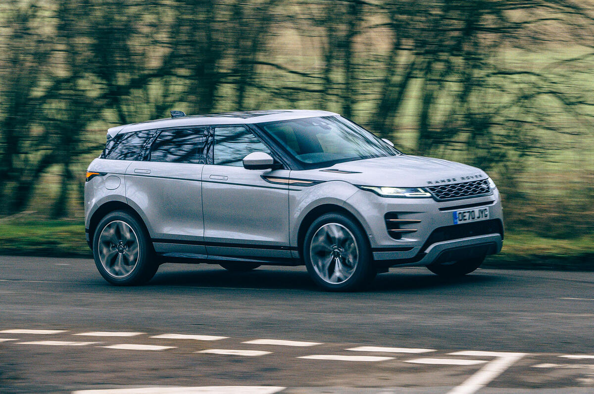 Range Rover Evoque front right