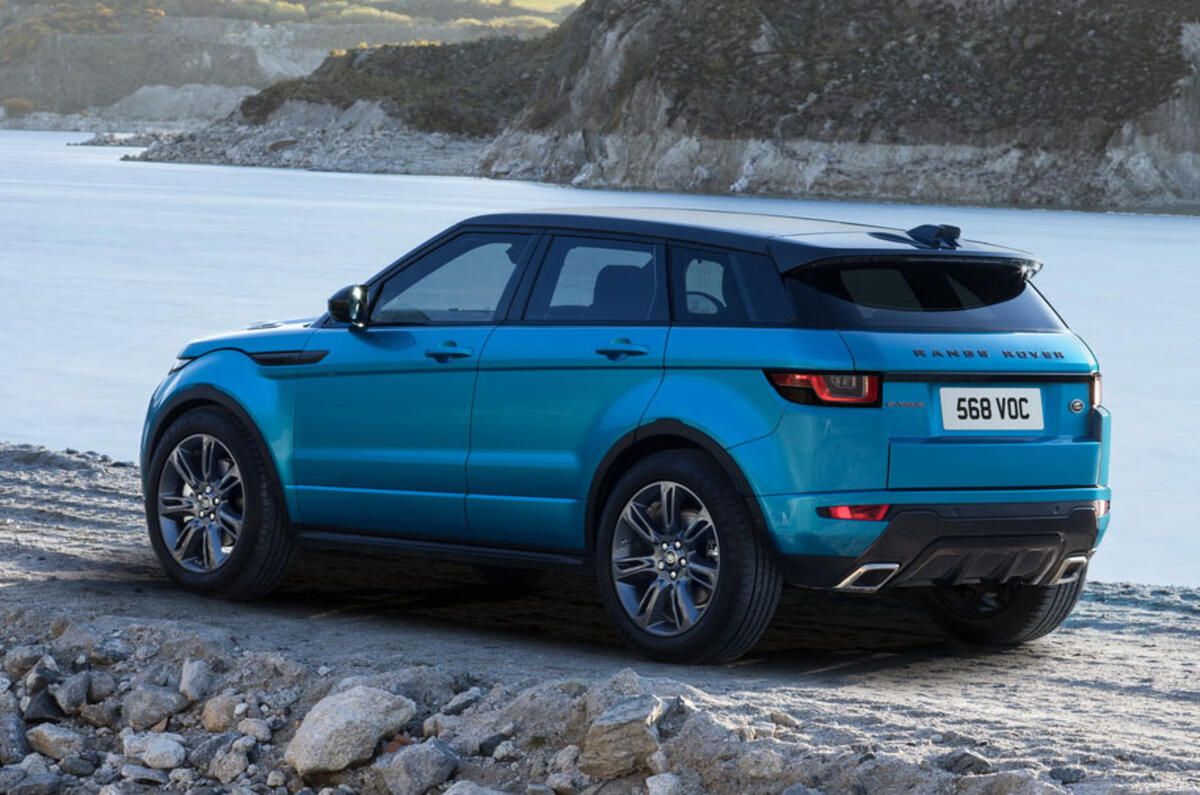 Range Rover Evoque Landmark launched to celebrate 600,000 ...