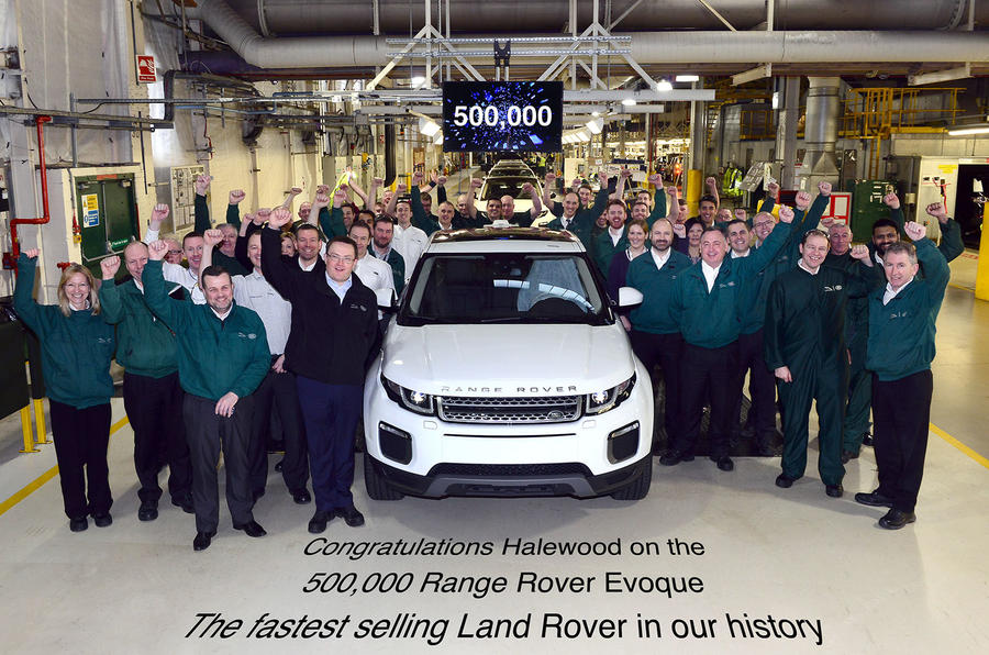 Range Rover Evoque 500,000