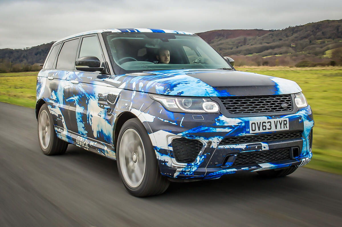 2015 Range Rover Sport SVR – new pictures and passenger ride | Autocar