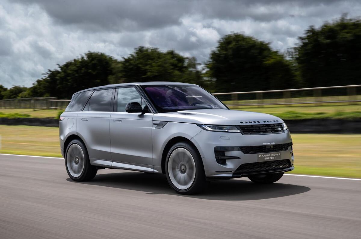 First ride: 2022 Range Rover Sport V8 on Goodwood Circuit